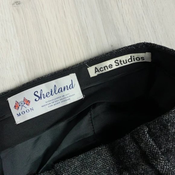 Acne Studios Aron T Tweed Pants - Picture 5 of 6